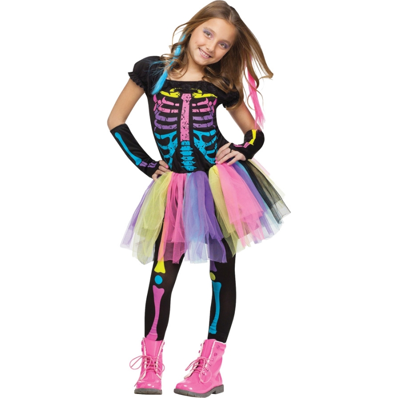 Funky Punky Bones Chld Lg 12-1