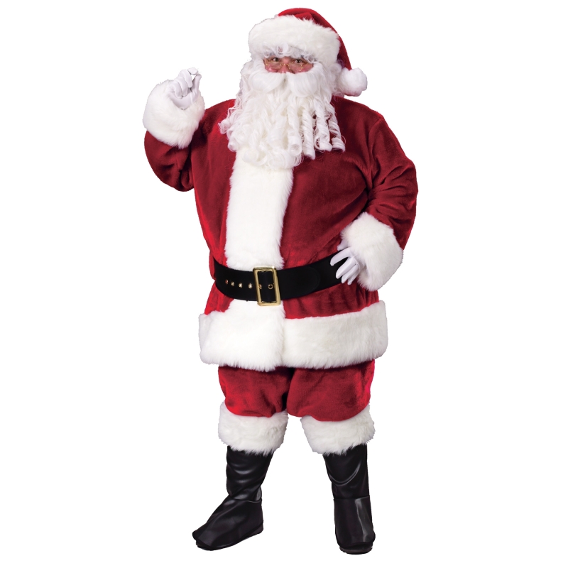 Santa Suit Premium Plush Crimson