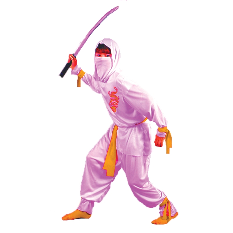 Pink Ninja Child Med 8-10