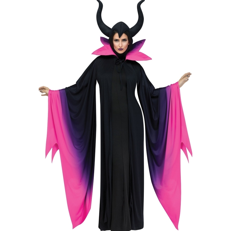 Evil Queen Robe Cap Adlt