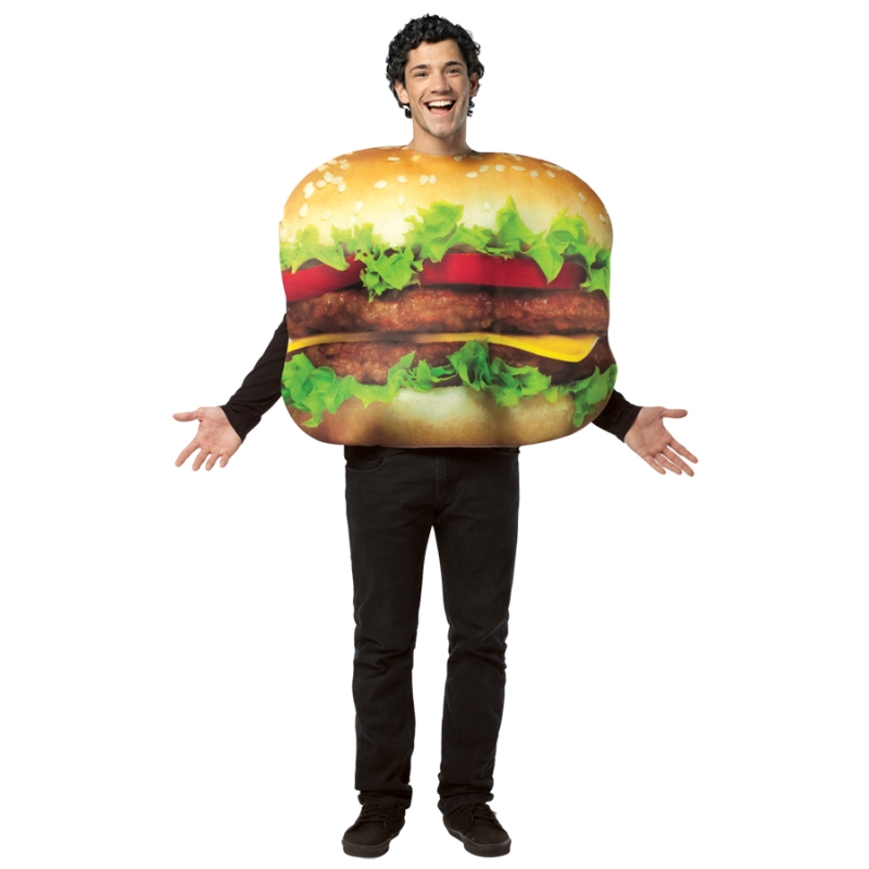 Cheeseburger Adult Costume