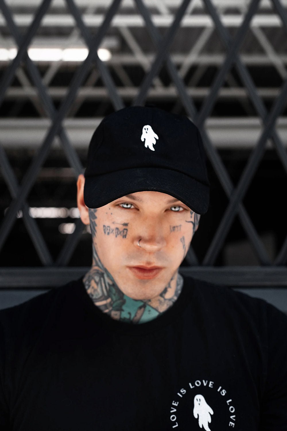 Ghostie Dad Hat [BLACK]