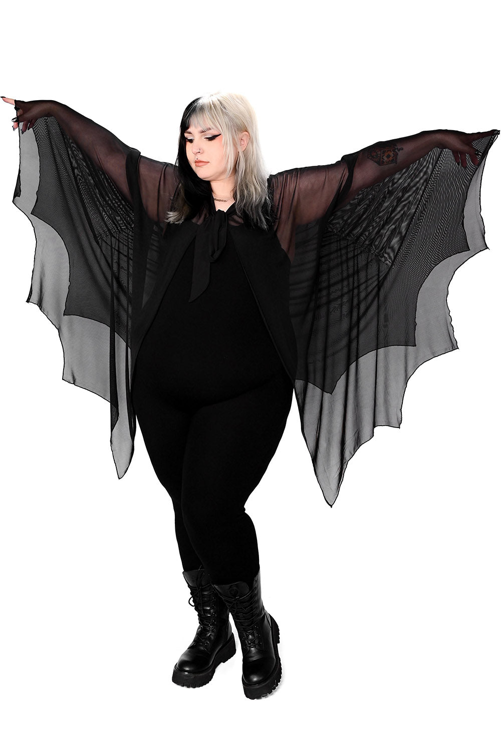 Nocturnal Mesh Cape