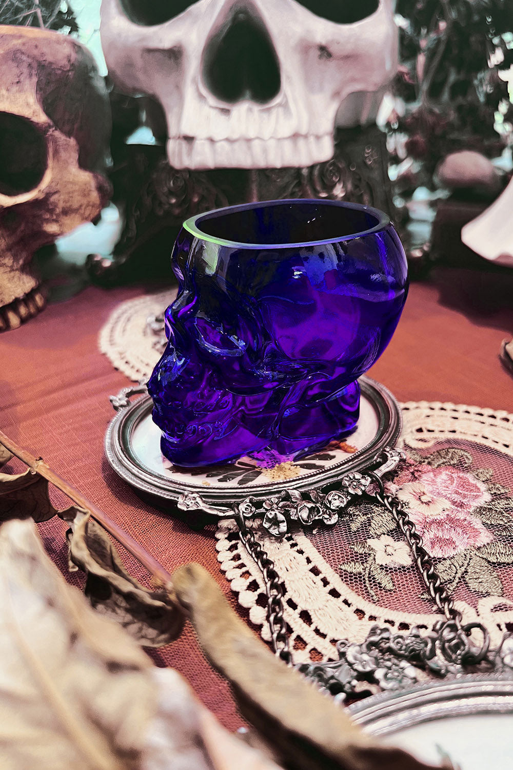 Skull Shot Glass [Deep Purple]