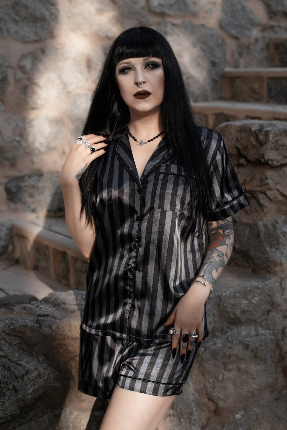 Sweeney's Slumber | 4-Piece Sleepwear Set