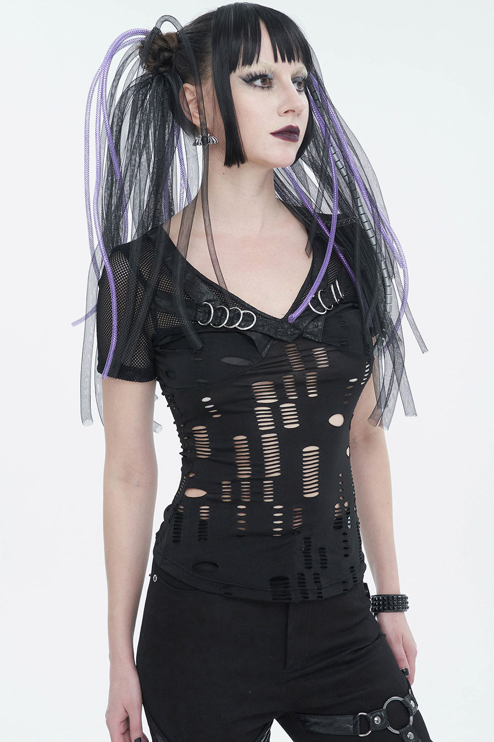 Shredded Cyberpunk Shirt