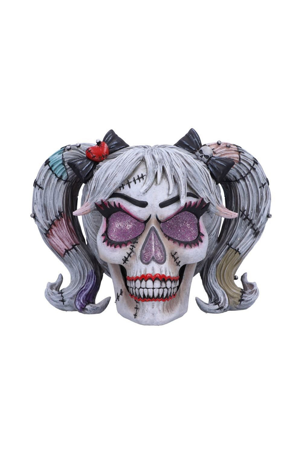 Drop Dead Gorgeous - Pins and Needles Skull Statue