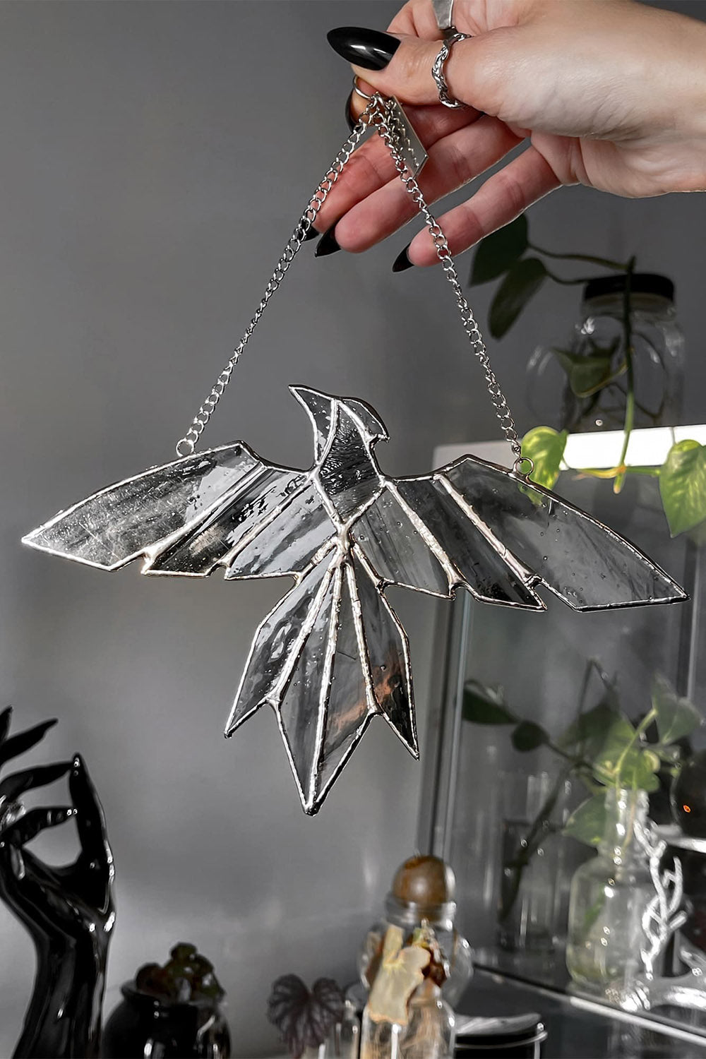 Raveena Stained Glass Wall Hanging