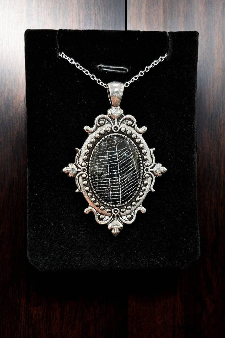 Real Spiderweb Filagree Small Cabochon [Silver-Style 2]