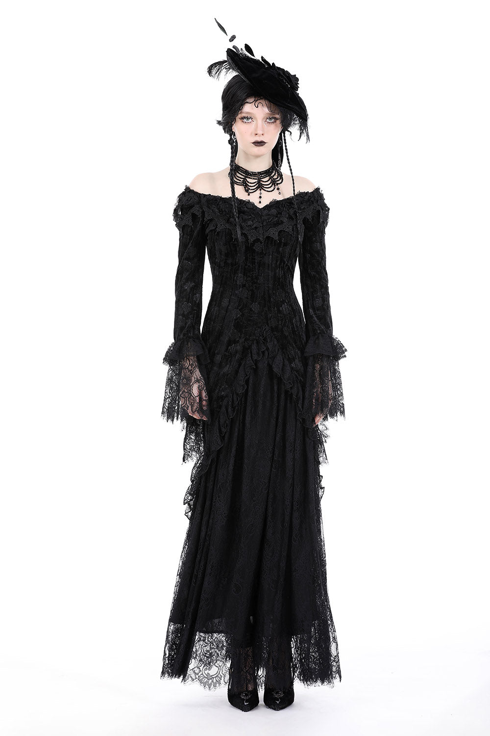 Tale as Old as Time Gothic Maxi Dress