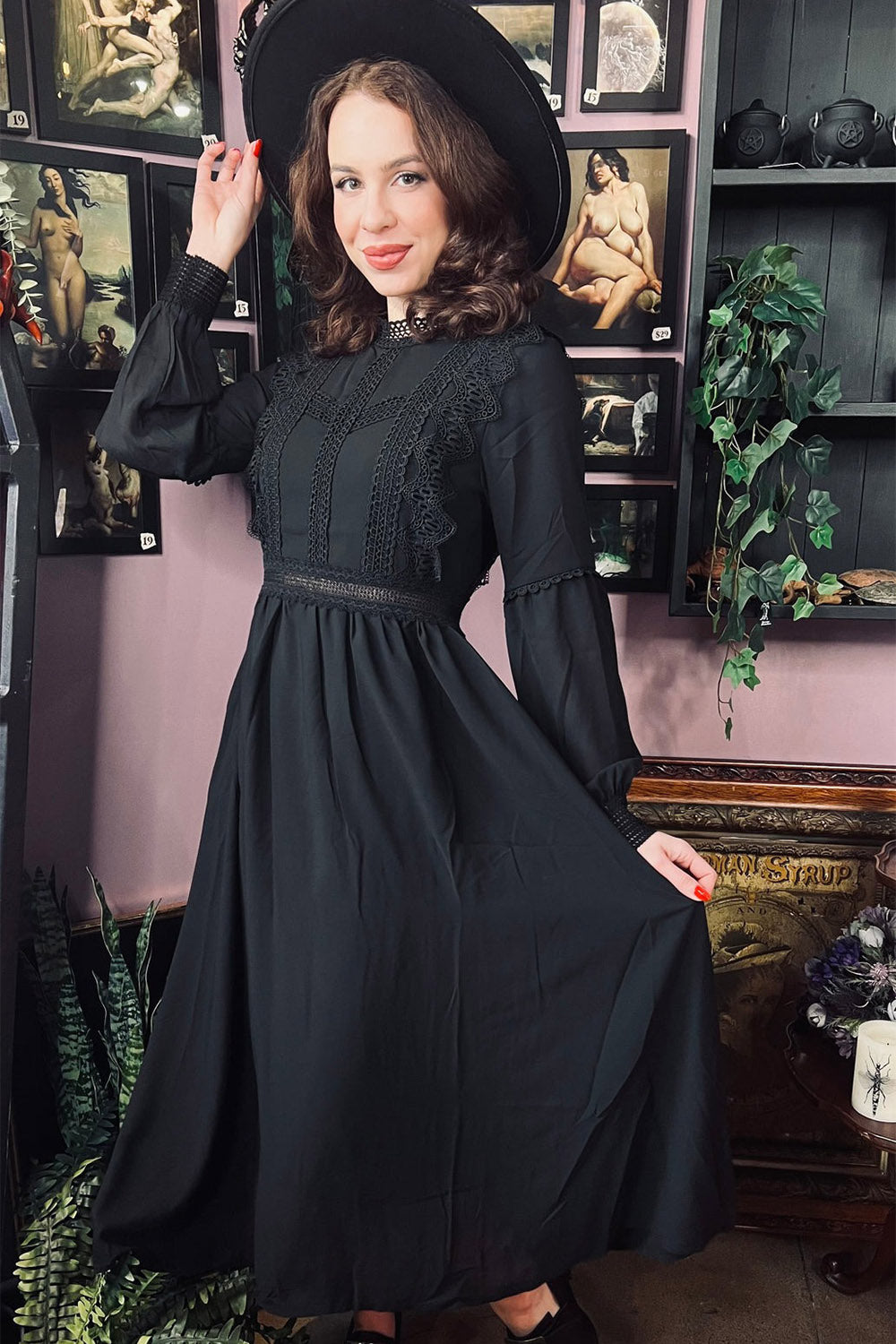 Agatha - Lightweight Boho Witchy Dress