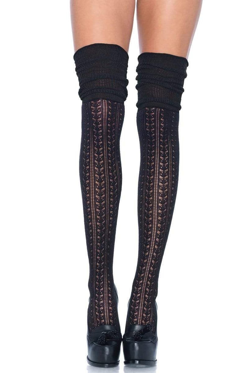 Gothic Cottagecore Knee High Socks