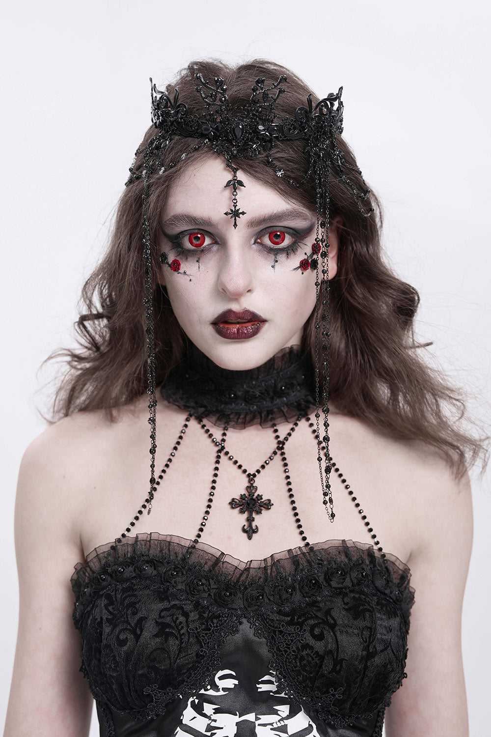 Mystic Royalty Beaded Crown