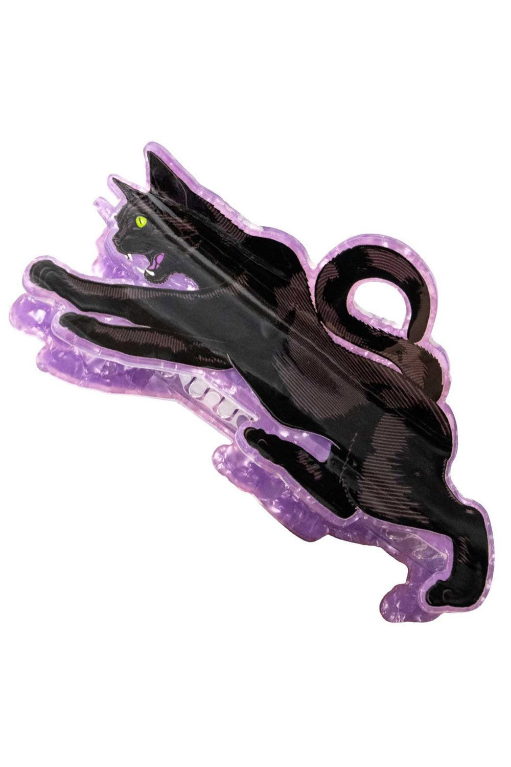 Black Cat Claw Clip