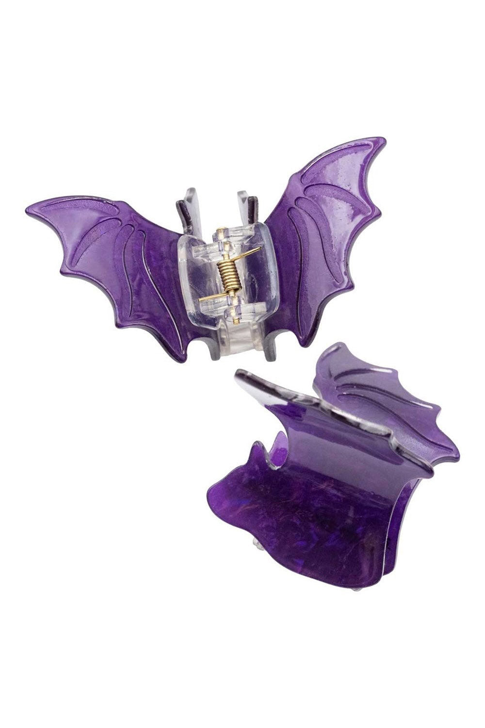 Bat Med Claw Clip Set [Purple]