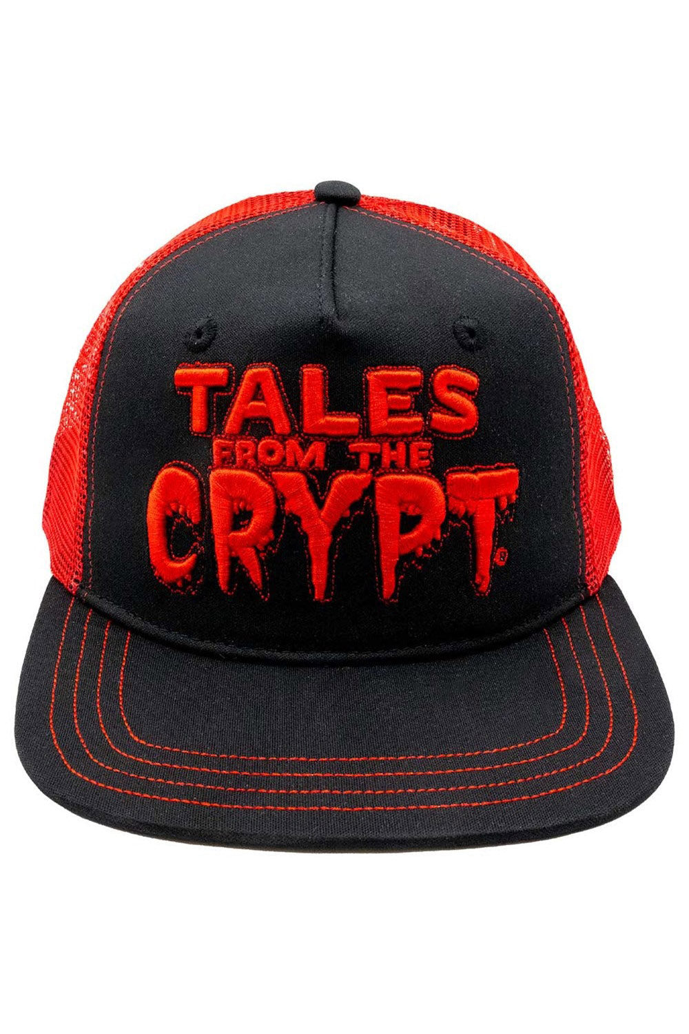 Tales From The Crypt Red Trucker Hat