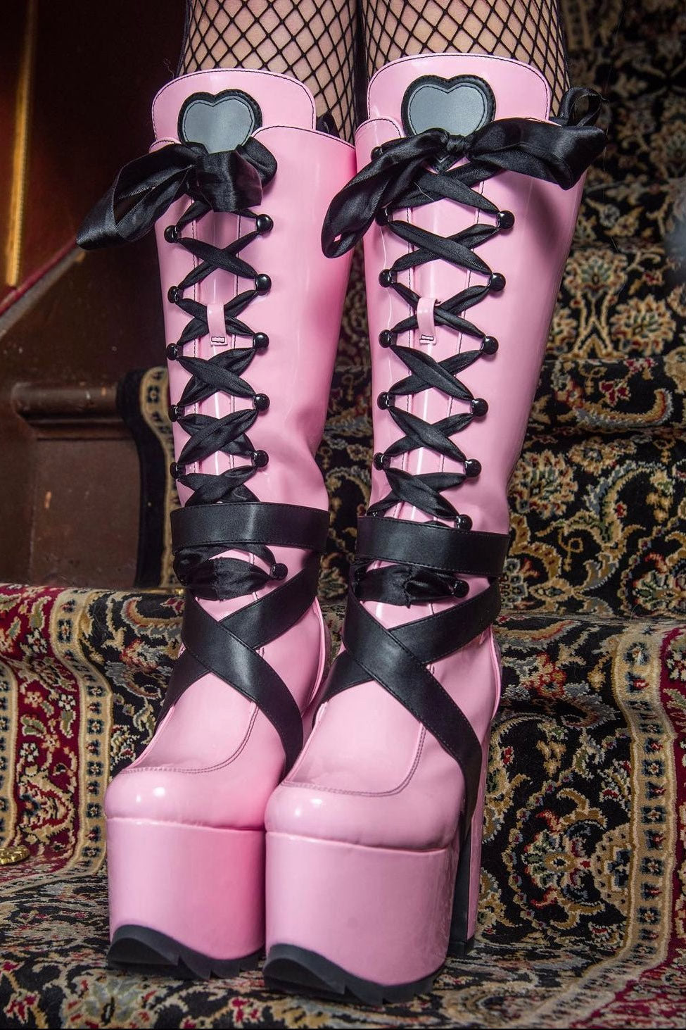 Monster High Vamp Platforms [PINK/BLACK]