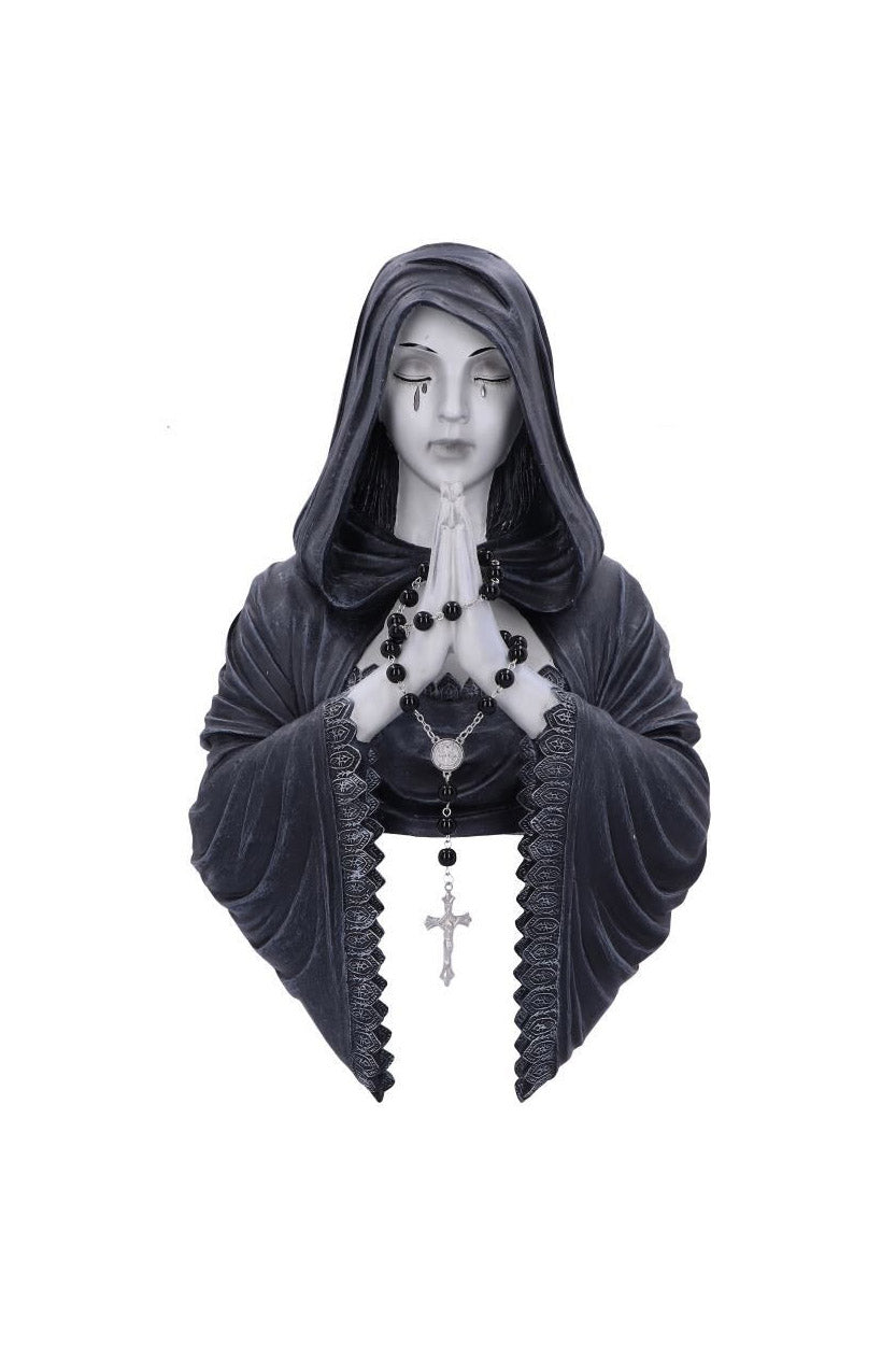 Gothic Prayer Wall Plaque Statue