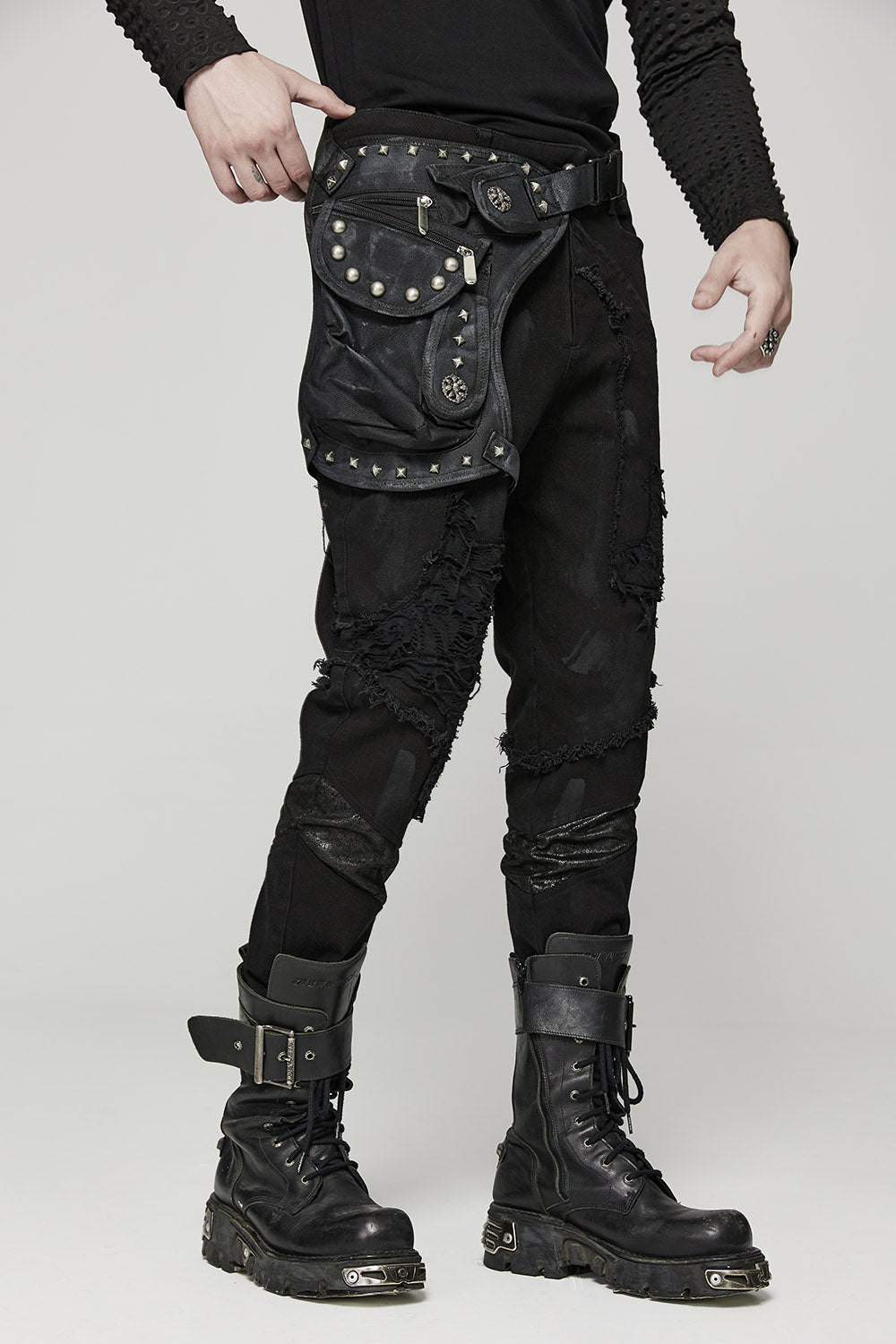 Military Goth Leg Harness Bag [Unisex]