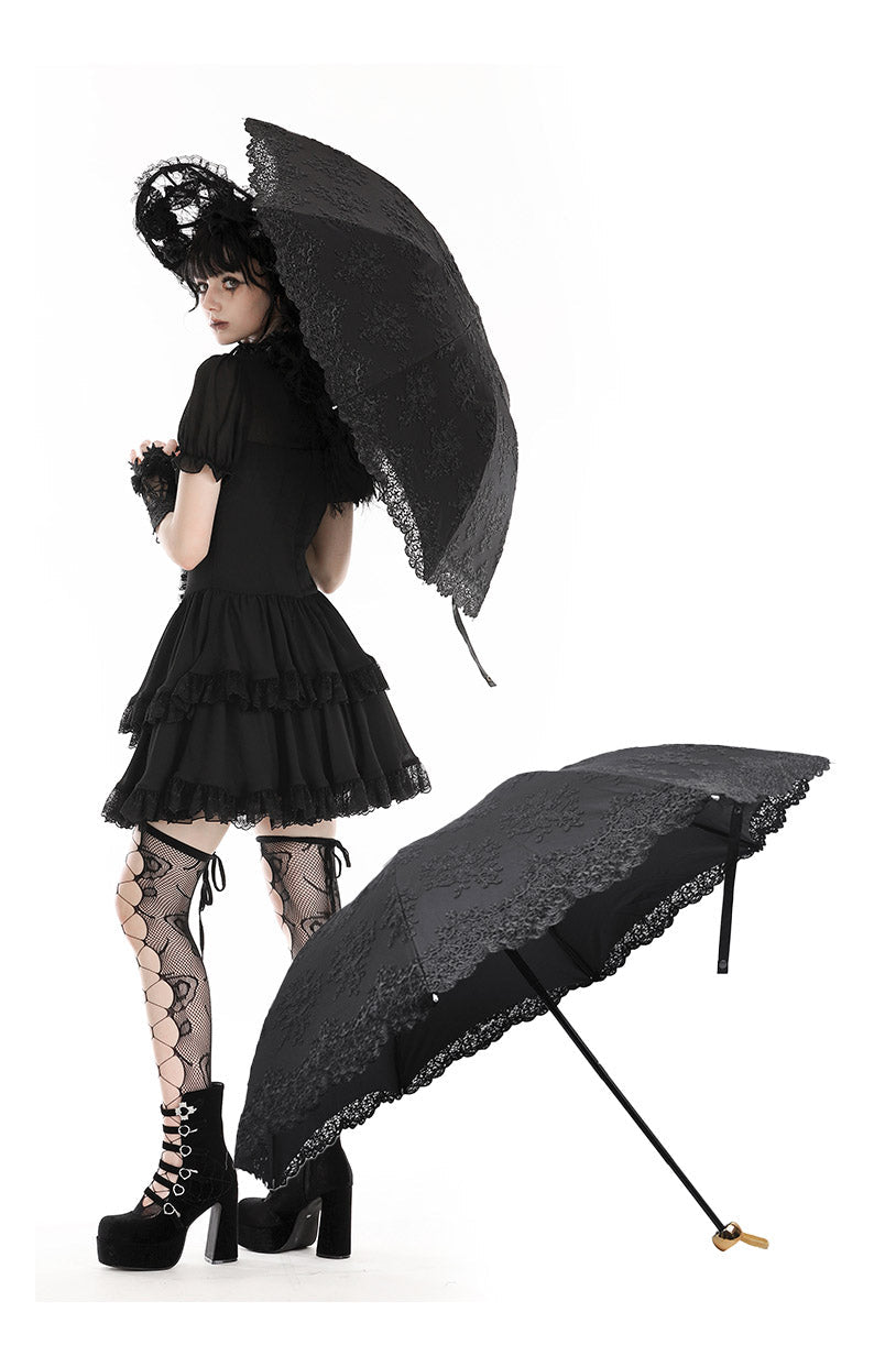 Gothic Lolita Lace Umbrella