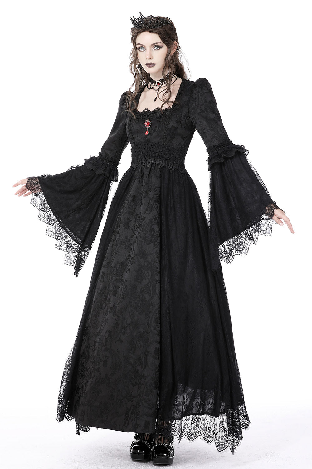 Gothic Renaissance Maxi Dress