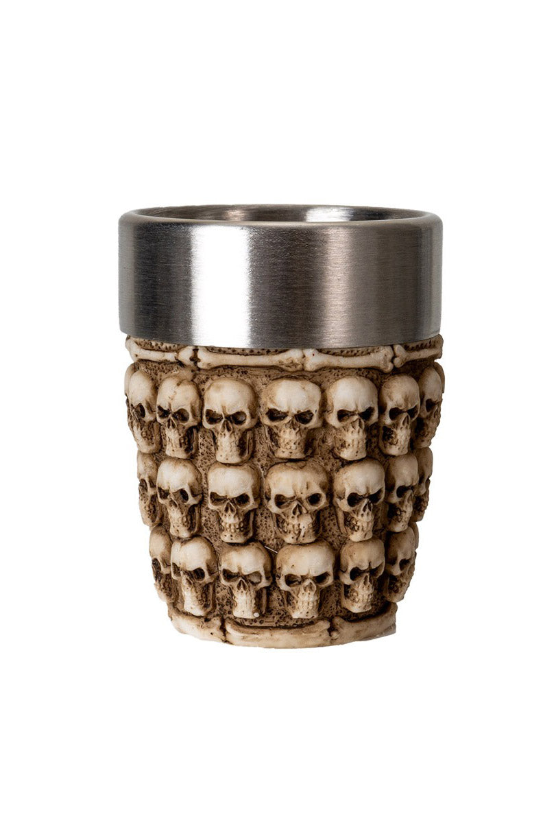 Skull Heads Shot Glass