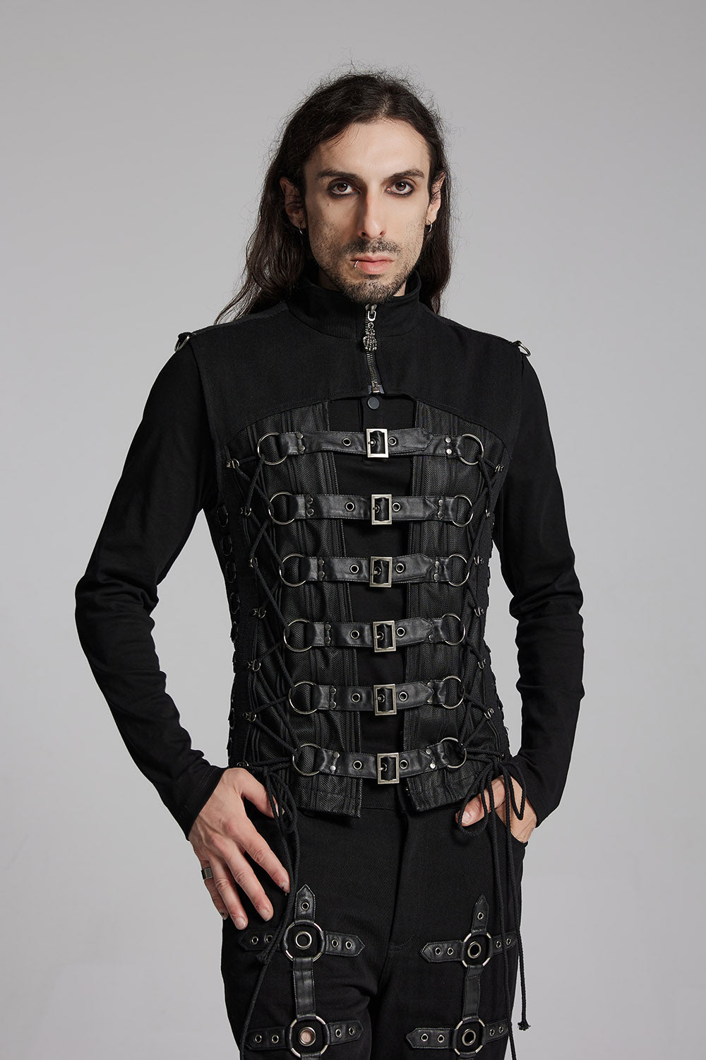 Gravedigger O-Ring Buckle Vest