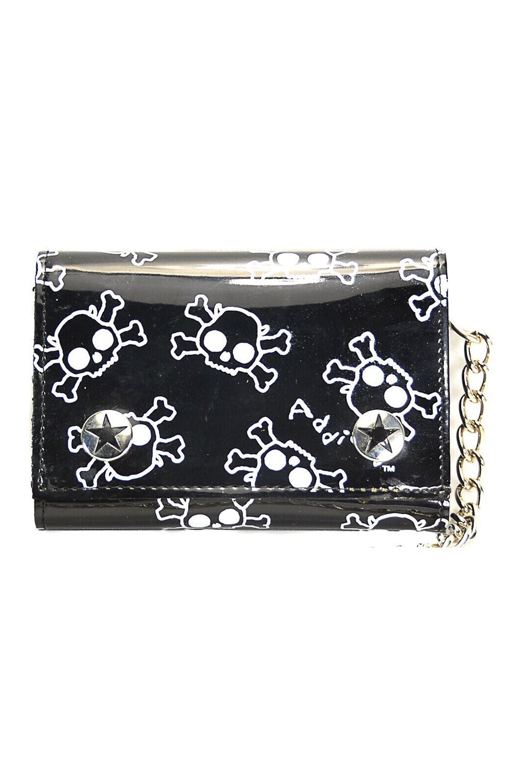 Grim Bones Biker Wallet