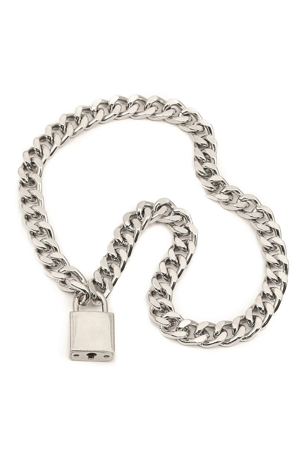 Unchained Necklace [Square Padlock]