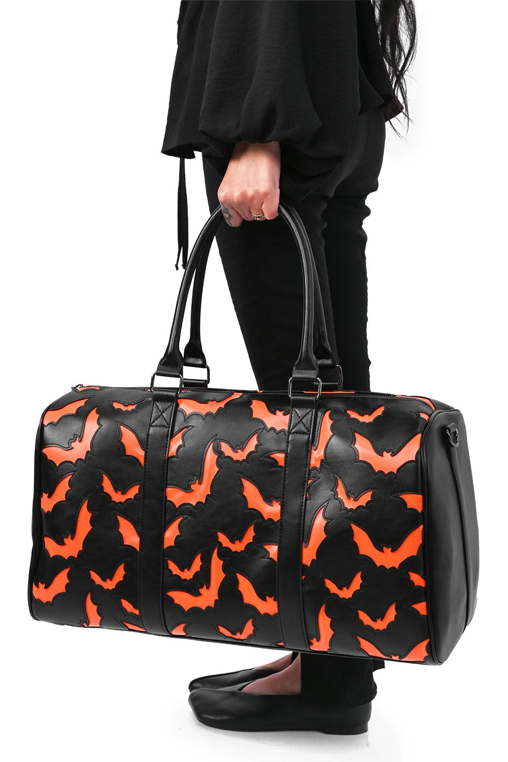 Bat Weekender Bag [Black/Orange]