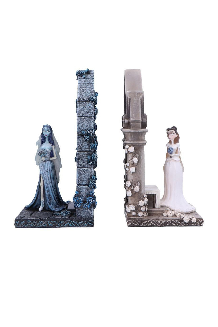 Corpse Bride Emily and Victoria Bookends