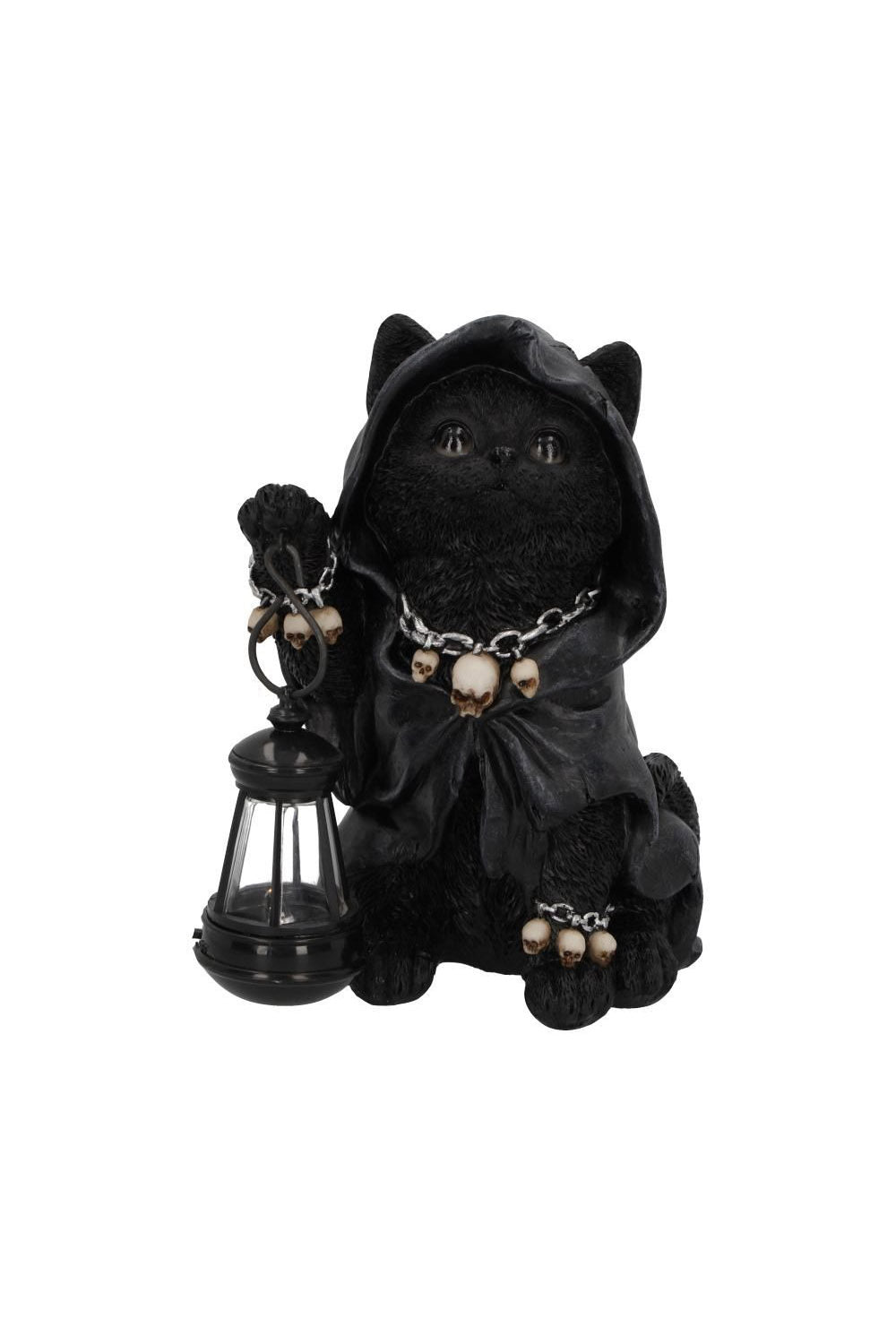 Reapers Feline Lantern Statue