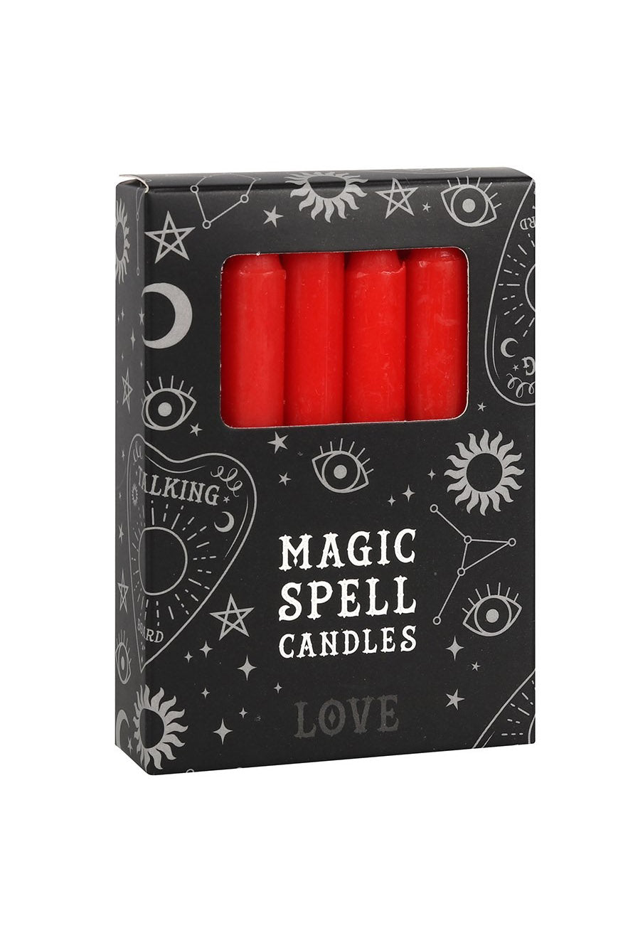 Red Love Spell Candles [Pack of 12]
