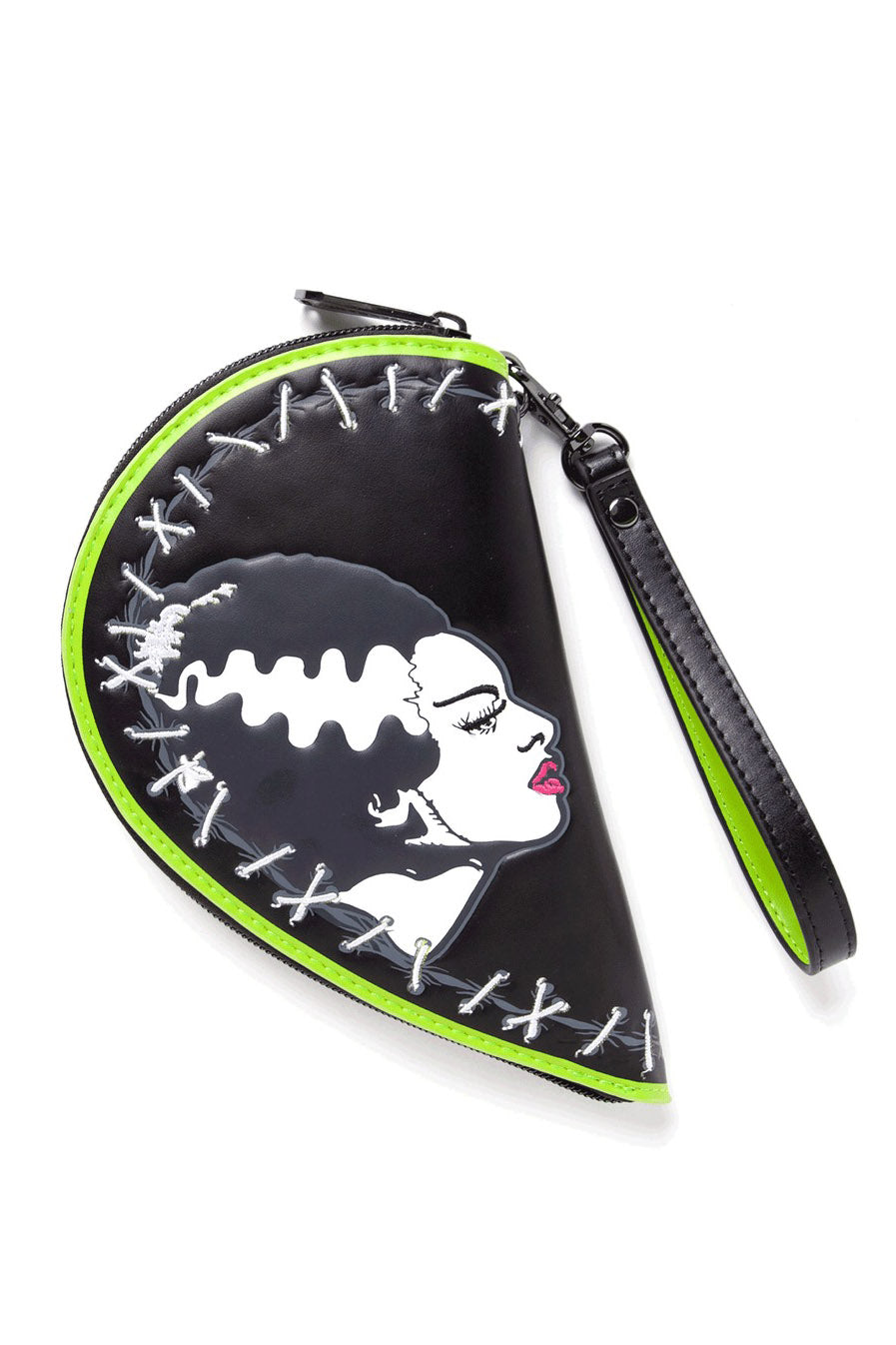 Bride Of Frankenstein Stitch Heart Wallet