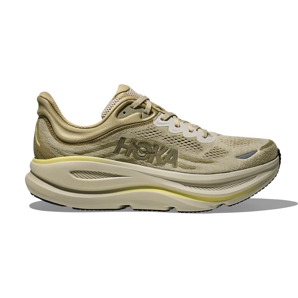Hoka Bondi 9 | Grassland/Oyster Mushroom | Men's High-Cushion Running Shoes