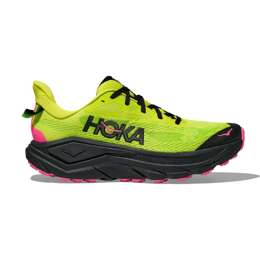 Hoka Challenger 8 | Neon Hoka Citrus/Black | Men's Cushioned Trail Shoe