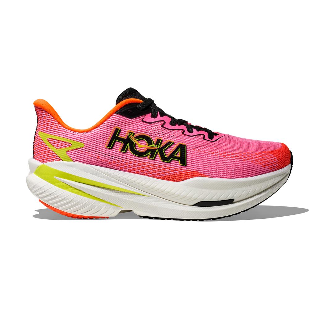 Hoka Mach X 3 | Neon Rose/Neon Tangerine | Women's Responsive Running Shoe