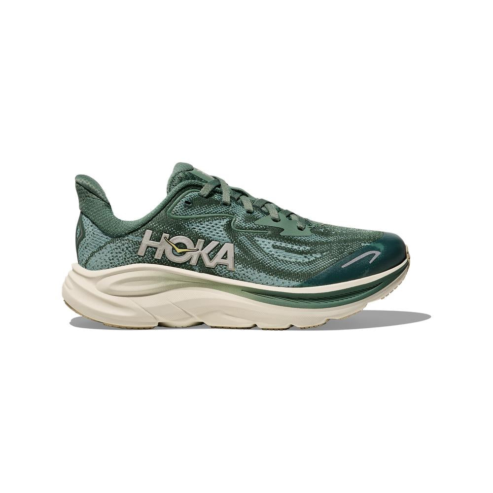 HOKA Clifton 10 | Fern/Truffle Salt | Youth Running and Walking Shoe