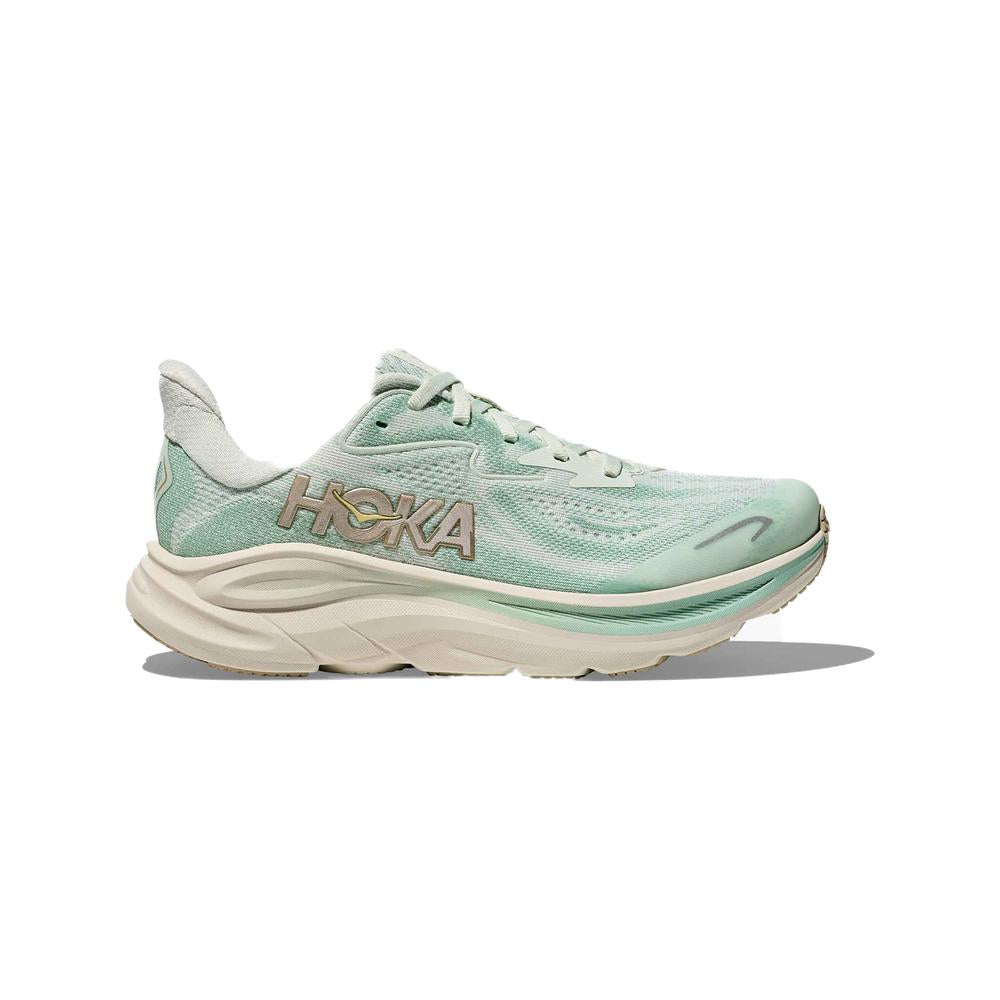 HOKA Clifton 10 | Sea Glass/Truffle Salt | Youth Running and Walking Shoe