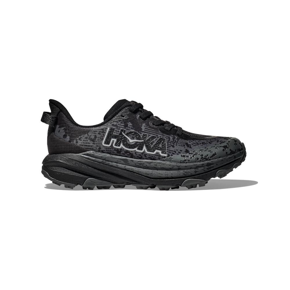 HOKA Speedgoat 6 | Obsidian/Outer Orbit | Youth Running, Walking and Hiking Shoe