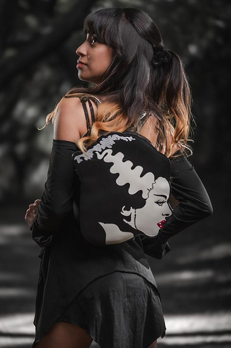Bride Of Frankenstein Monster Head Backpack
