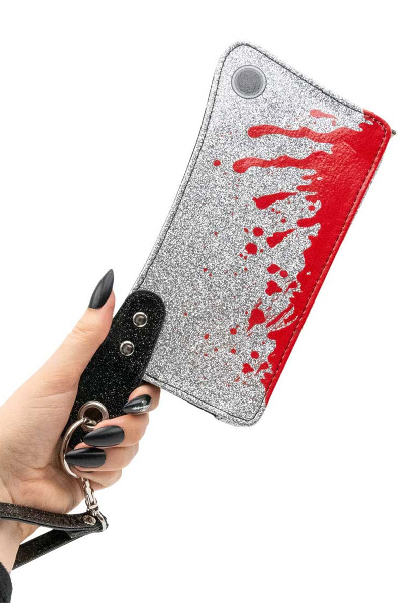Glitter Cleaver Mini Clutch Wallet