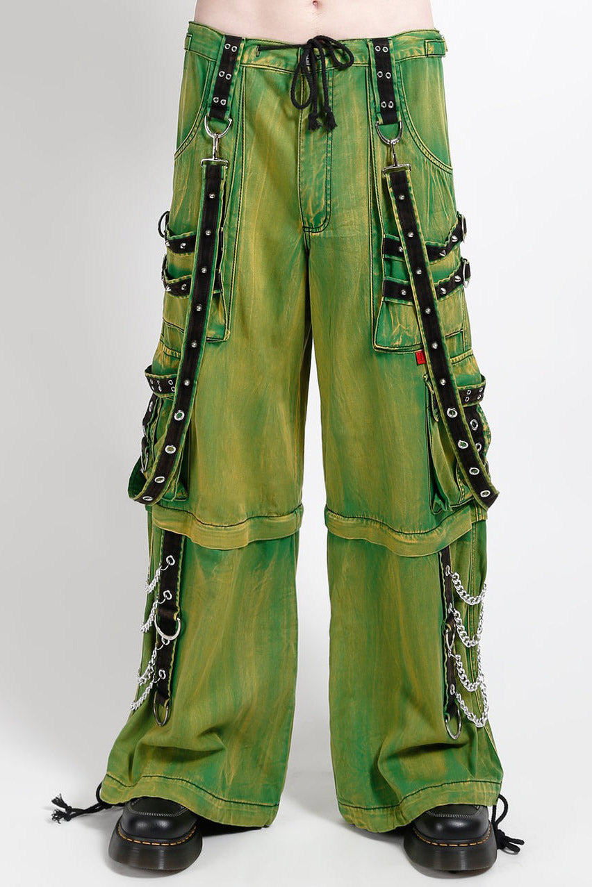 Tripp NYC Jam Green Slime Wash Pants [Green/Bleach]