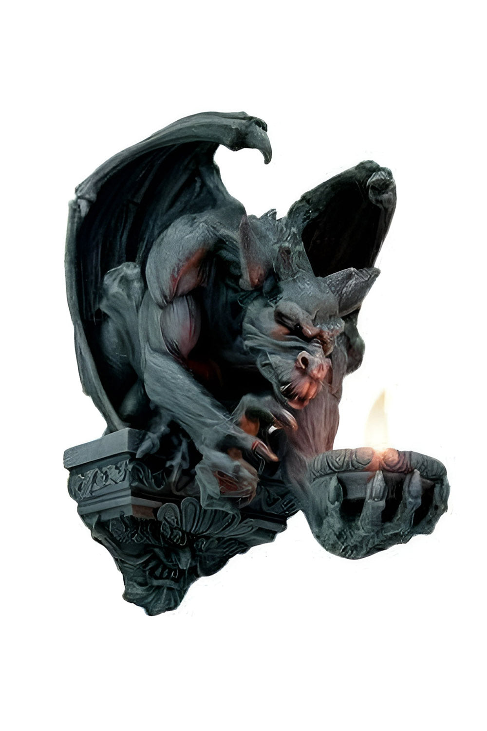 Gargoyle Wall Candle Holder