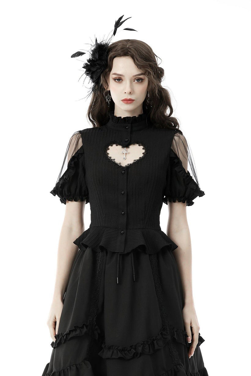Victorian Strange Peplum Top