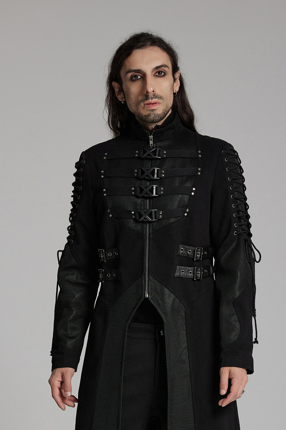 Rasputin Rivet Studded Trenchcoat