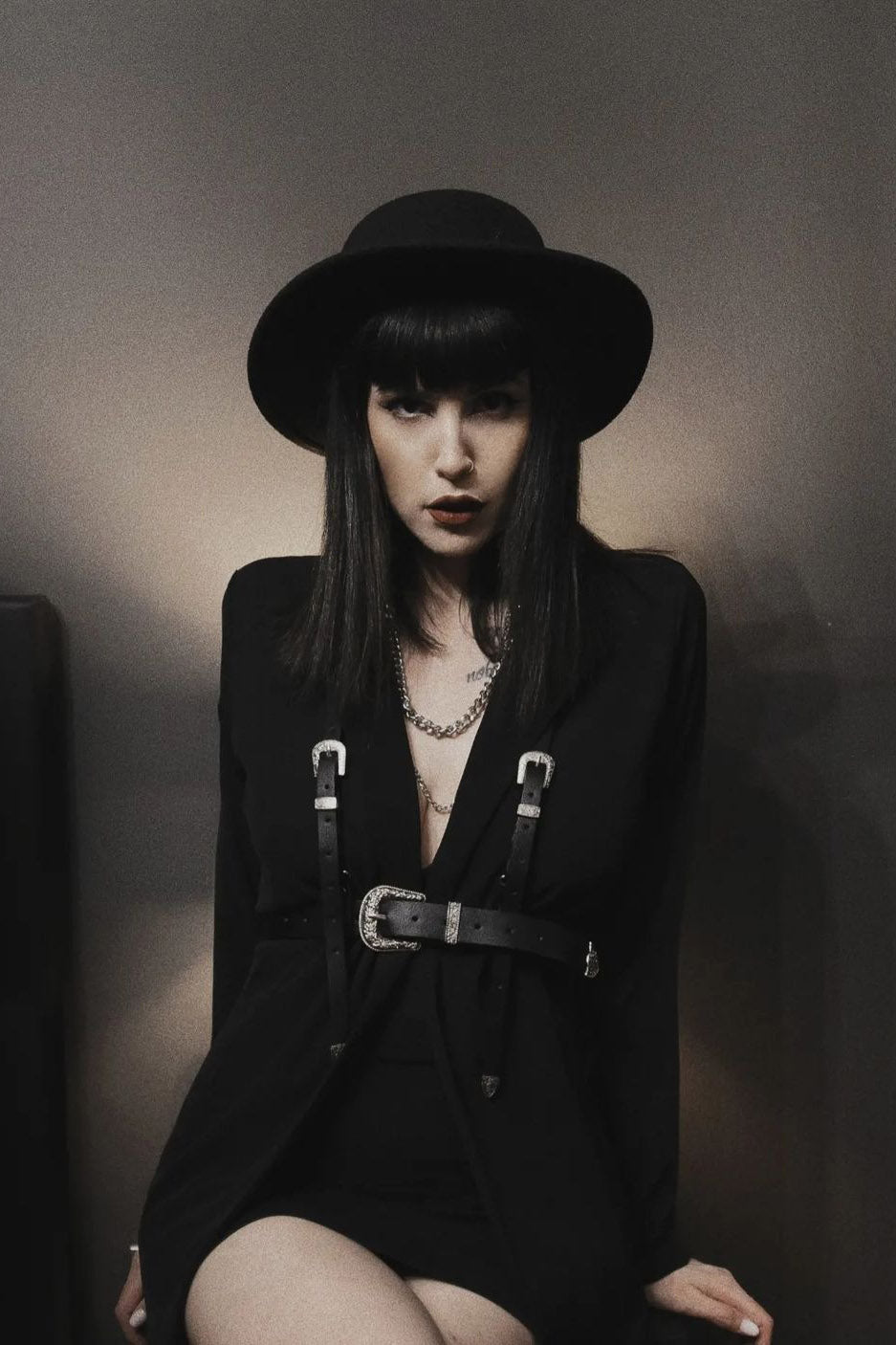 The Midnight Rider Western Goth Harness