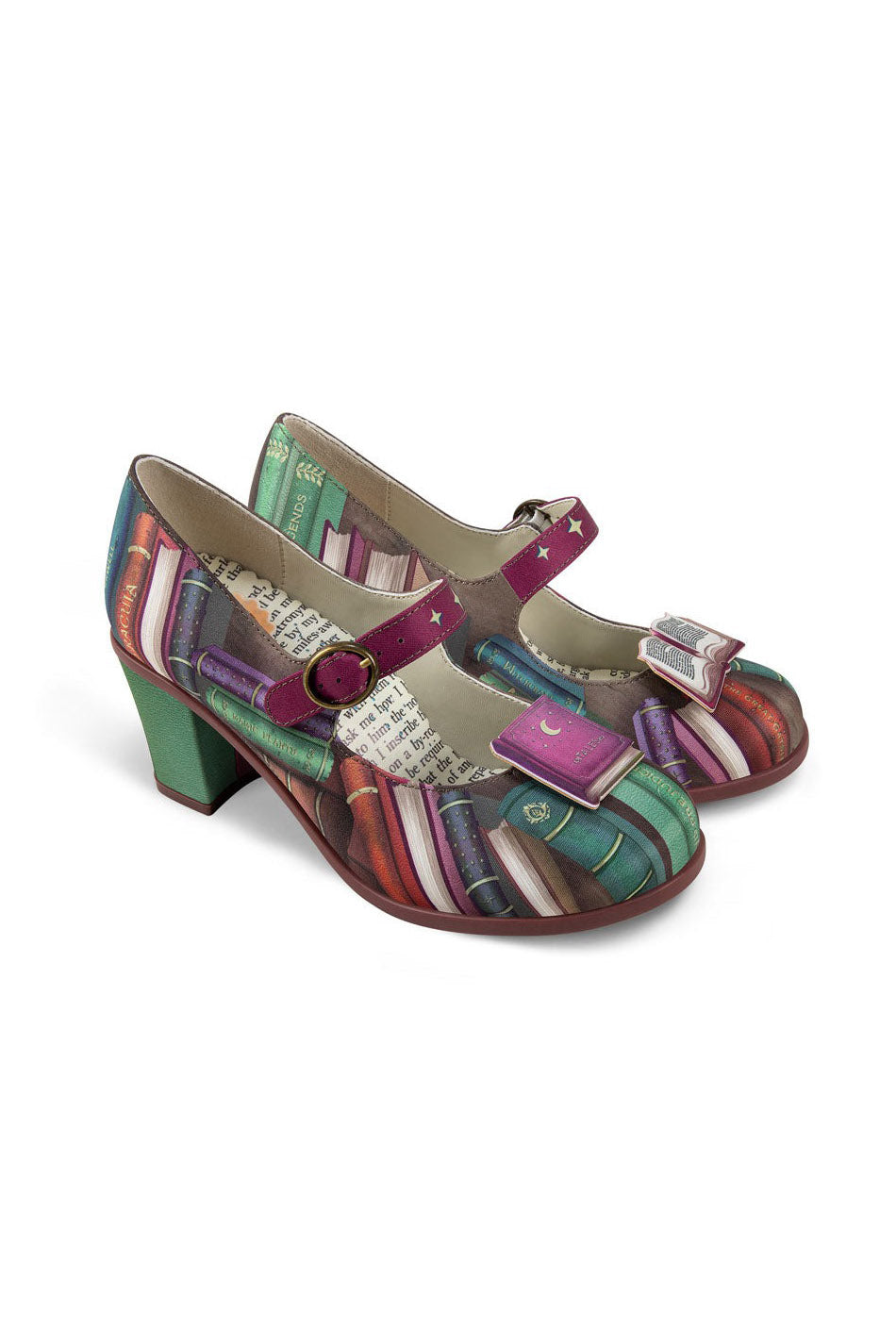 Chocolaticas® Mid Heels Tales & Soles Women's Mary Jane Pump