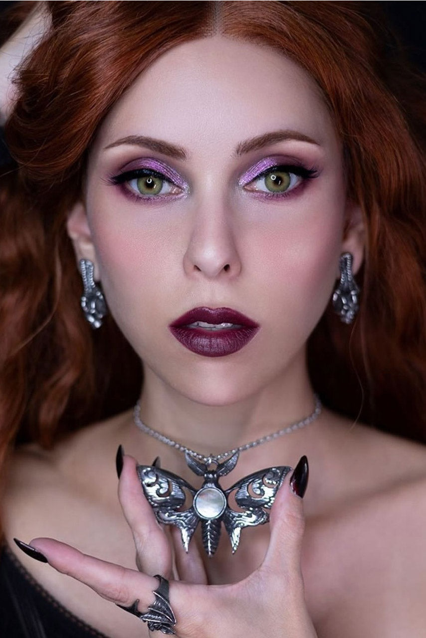 Lunar Moth Necklace