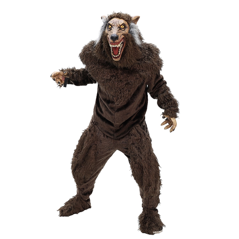 Men's Deluxe Werewolf Costume - One Size